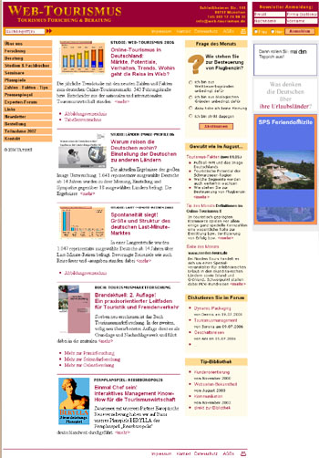 Zu Web-Tourismus