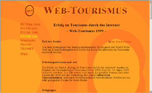Web-Tourismus in seiner ältesten Form